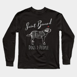 Saint Bernard - Dogs > People Long Sleeve T-Shirt